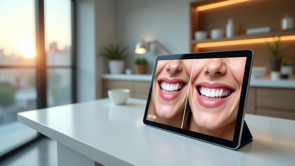 Odontología estética en Barcelona: fotos y antes/después con cabeza