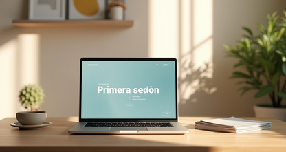 Psicólogos en barcelona: landing “primera sesión” para reducir ansiedad